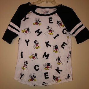 Disney Mickey Mouse Baseball T-shirt